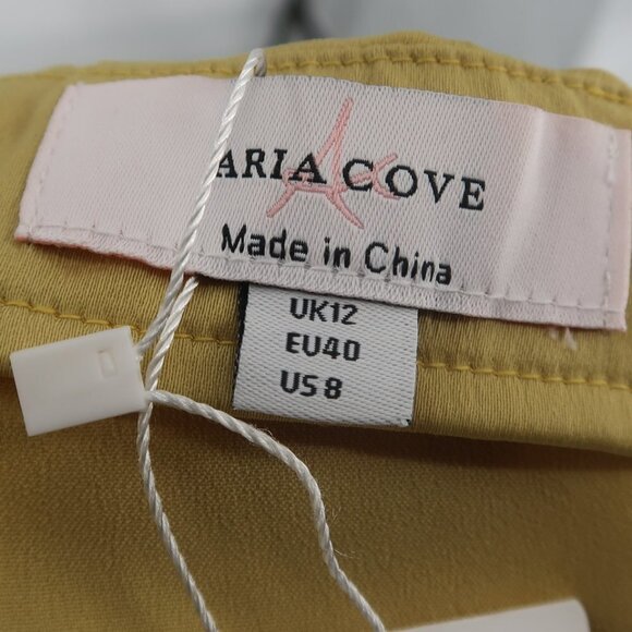 Aria Cove Women's Yellow Skirt Size 8 NWT - Picture 4 of 8